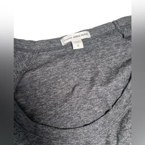 James Perse scoop neck tee size "4"